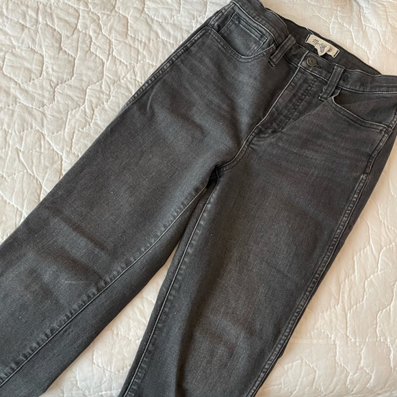 Madewell High Rise Slim Straight Jeans - Picture 2 of 13